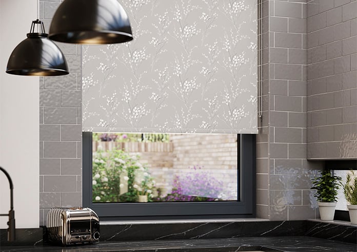 Laura Ashley Pussy Willow, Steel - Twist&Fit Roller Blind - Image 5